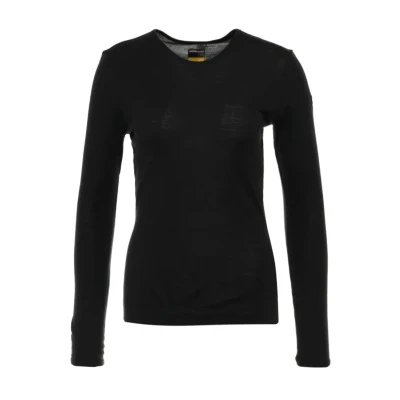 Afbeelding van 200 Oasis LS Low Thermoshirt Dames Black 990 L Zwart Thermokleding