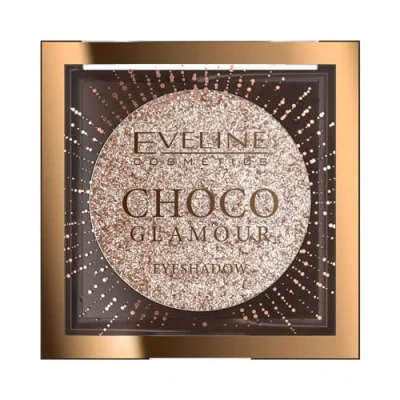 Afbeelding van Eveline Cosmetics Choco Glamour Glanzende Oogschaduw Oogschaduwpalet Hoge duurzaamheid Oogmake up Topper