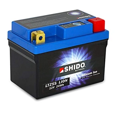 Afbeelding van SHIDO LTZ5S LION S Motorfietsaccu lithium ion