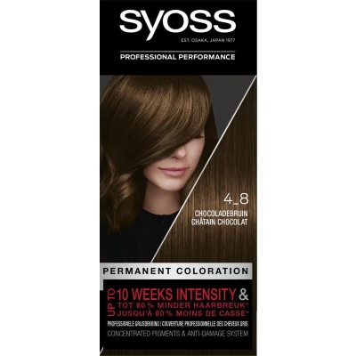 Afbeelding van 2+2 gratis: Syoss Classic Haarverf 4 8 Chocolate Brown