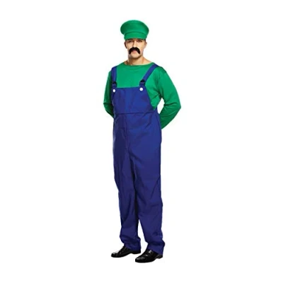 Afbeelding van Henbrandt Bros Super loodgieter voor heren, groen, één maat (heren), Groen
