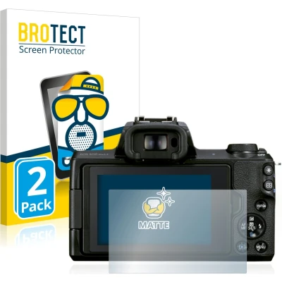 Afbeelding van BROTECT Screenprotector voor Canon EOS M50 Mark II Folie Beschermfolie matte (2 Stuks)