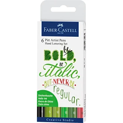 Afbeelding van Tekenstift Faber Castell Pitt Artist handlettering startset