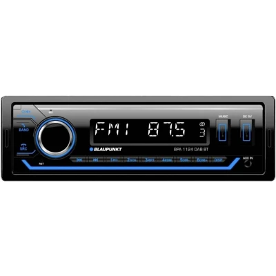 Afbeelding van Blaupunkt BPA 1124 DAB BT Autoradio DAB+ Tuner/RDS Tuner Retro 1 Din Bluetooth Handsfree 4x50W