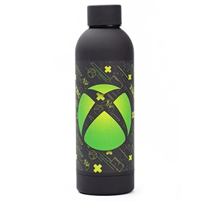 Afbeelding van Xbox Waterfles voor volwassenen en kinderen, 750 ml, spel, reisbeker van roestvrij staal, Eén maat