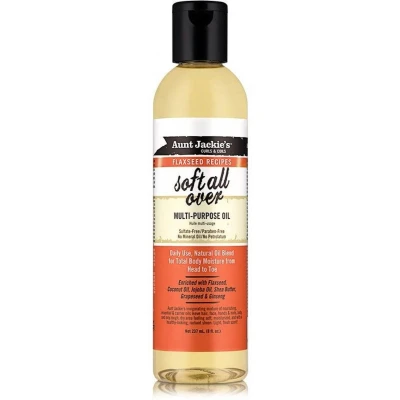 Afbeelding van Aunt Jackie&#039;s Flaxseed Soft All Over Multi Purpose Oil 237ml