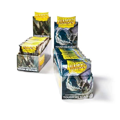 Image de Arcane Tinmen Tinman ART13001 AT 13001 Dragon Shield Klar Card Game, Cream, One Size,Claire