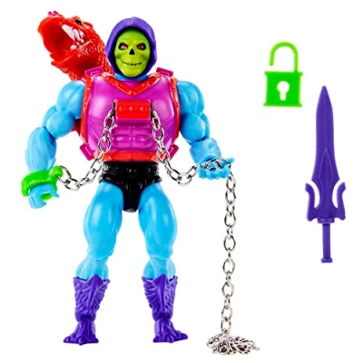 Afbeelding van Masters of the Universe Origins collectie Dragon Blaster Skeletor Speelfiguur