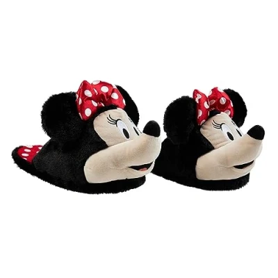 Afbeelding van Disney pantoffels voor dames, pluche, pantoffels, volwassenen, grappige slippers, cadeau idee, Stitch, Minnie Baby Yoda