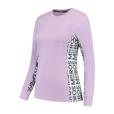 Image de Mrs. Ros Chemise Lavender Fields Longues Manches VioletVendu par Agradi