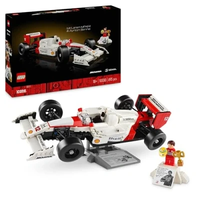 Image de LEGO® Icons 10330 McLaren MP4/4 et Ayrton Senna