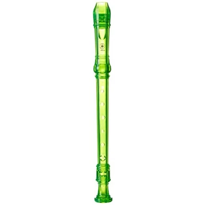 Afbeelding van Yamaha YRS 20 BG Sopranblockfluit C Barock, dubbel, trans. groen Sopraan blokfluit (Barok)