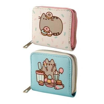 Afbeelding van portemonnee Kat Pusheen roze