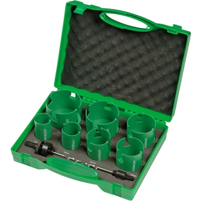 Afbeelding van HIKOKI 754254 gatzagenset all round hardmetaal in cassette 12 delig