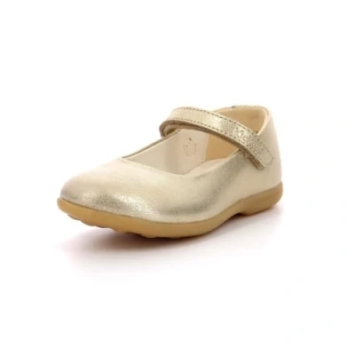 Afbeelding van Kickers Ambellie Ballerina&#039;s Gesloten teenMeisje, Champagne Beige