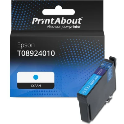 Afbeelding van Huismerk Epson T08924010 Inktcartridge Cyaan