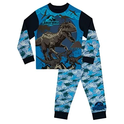 Afbeelding van Jurassic World Pyjama voor jongens, Blauw