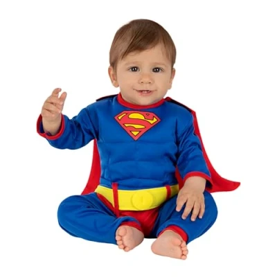 Afbeelding van FUNIDELIA Superman kostuum voor baby 12 24 mnd (81 92 cm) Blauw