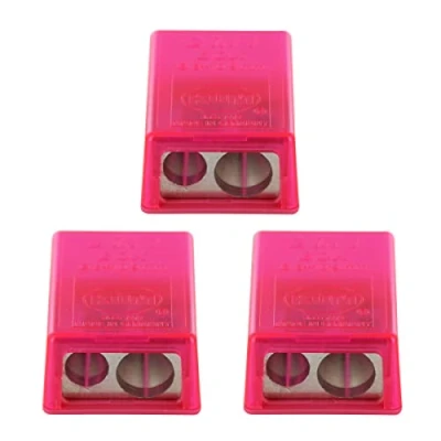 Afbeelding van KUM AZ1032016 R 2 in 1 puntenslijper M2 roze 3 stuks