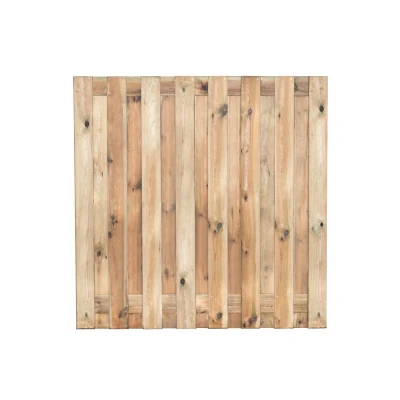 Afbeelding van Tuinscherm geimpregneerd Coevorden 17 planks 180x180cm
