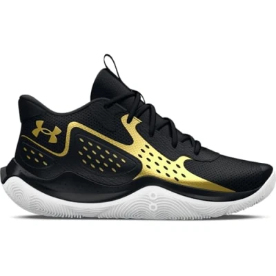 Afbeelding van Under Armour Basketbalschoenen, Heren, Maat: 47, Black Textiel