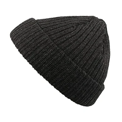 Afbeelding van Beanie muts Atlantis Docker black melange
