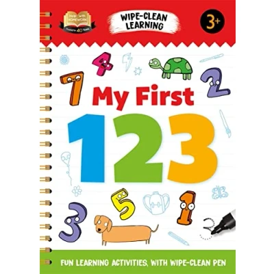 Afbeelding van Wipe Clean Workbook My First 123