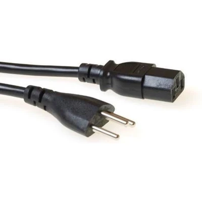 Afbeelding van ACT AK5068 230V Stroomkabel Zwitserse Stekker/C13 2,5 meter