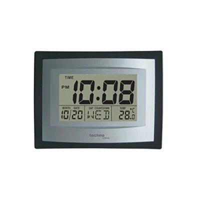 Image de Horloge mÃ©tallique Ã  quartz techno line ws 8004 l x h p 220 170 35 mm