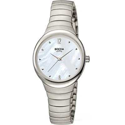 Afbeelding van Boccia Titanium 3307.01 Dames Horloge 29 mm