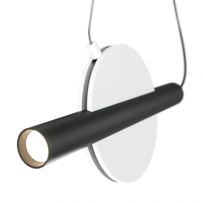 Afbeelding van Maytoni Enigma LED hanglamp, verstelbaar, wit