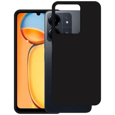 Afbeelding van Just in Case TPU Back Cover Zwart Xiaomi Redmi 13C