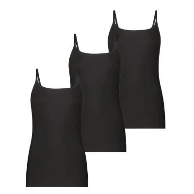 Afbeelding van Ten Cate Secrets Spaghetti Top 3 pack Zwart s