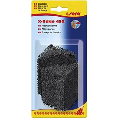 Afbeelding van sera Zwarte filterspons voor 450 2 stuks