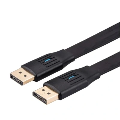 Afbeelding van VALUE DisplayPort Kabel, v1.4, plat, DP M/M, zwart, 1 m