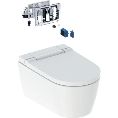 Afbeelding van Geberit Aquaclean Sela Douche Wc met duofresh module 37.5x56.5cm softclose keratect alpine wit