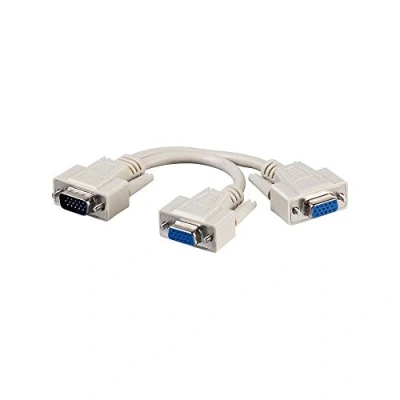 Afbeelding van VGA splitter Goobay 0.15 meter (Verguld, Full HD)