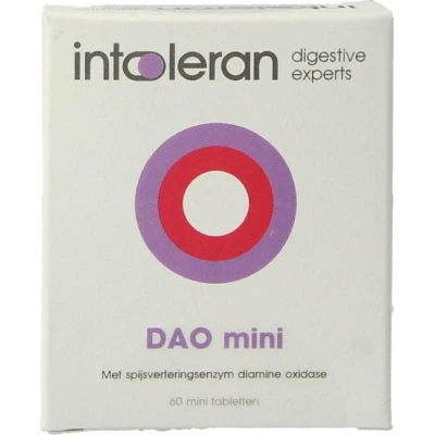 Afbeelding van Intoleran DAO mini 60 tabletten