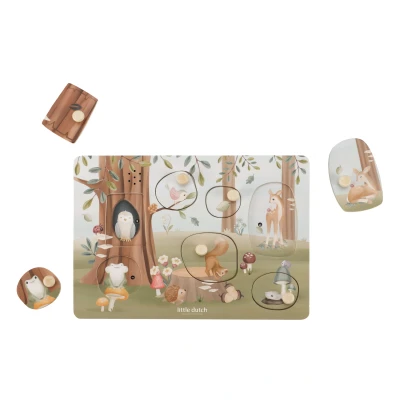 Afbeelding van Little Dutch geluidenpuzzel FF LD7240