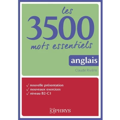 Image de Les 3500 mots essentiels anglais