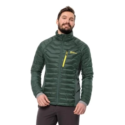 Afbeelding van Jack Wolfskin Routeburn Pro Ins Jacket 1206862 T0138, Mannen, Groen, Jasje, maat: L
