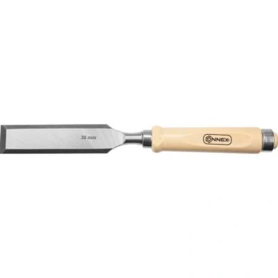 Afbeelding van Connex steekbeitel 30 mm met houten handvat