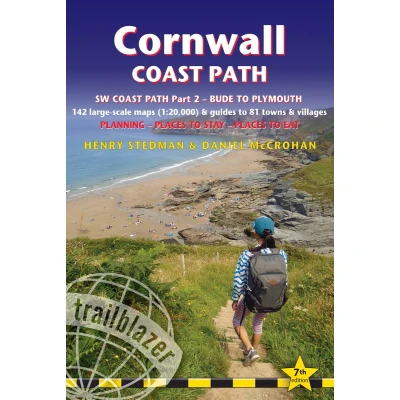 Afbeelding van Cornwall Coast Path Trailblazer walking guide