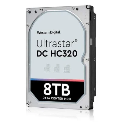 Image de HGST Ultrastar DC HC320 Disque Dur 8000 Go Série ATA III Disques durs (3.5, Go, 7200 TR/Min, III, 256 Mo, Dur)