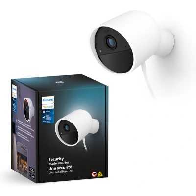 Afbeelding van Philips Hue Secure bedrade beveiligingscamera Wit