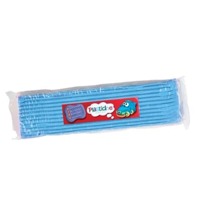 Afbeelding van Boetseerklei voor kinderen, gemakkelijk te modelleren en modelleren, sculpturen, modellen stop motion animaties, 400 g, lichtblauw #06
