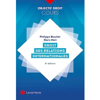 Afbeelding van Droit des relations internationales