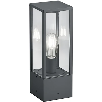 Afbeelding van TRIO GARONNE Paalverlichting Antraciet excl. 1x E27 7W Buitenverlichting IP44