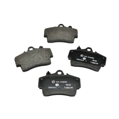 Afbeelding van HELLA 8DB 355 018 471 Remblokkenset Geschikt voor slijtage waarschuwingscontact PORSCHE: Boxster, Cayman