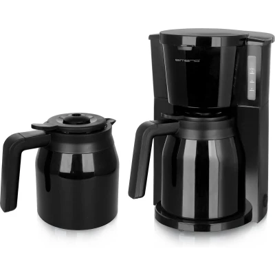 Afbeelding van Emerio CME 125050 Koffiezetapparaat Inhoud 1L Uitneembare filter Zwart
